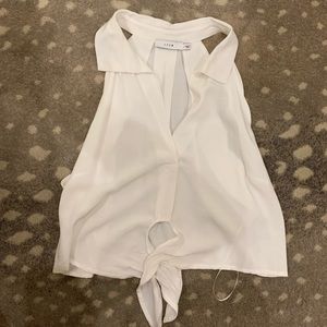 New Lush Top | White crop top size M